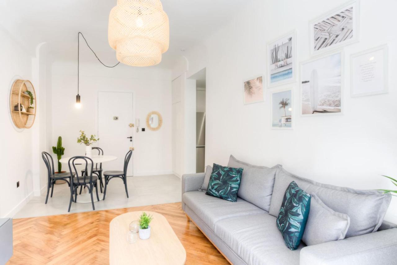 #29 Suite Gambetta Ac Sea View 2 Bedrooms 1Min Walk To Promenade & Sea Nizza Kültér fotó